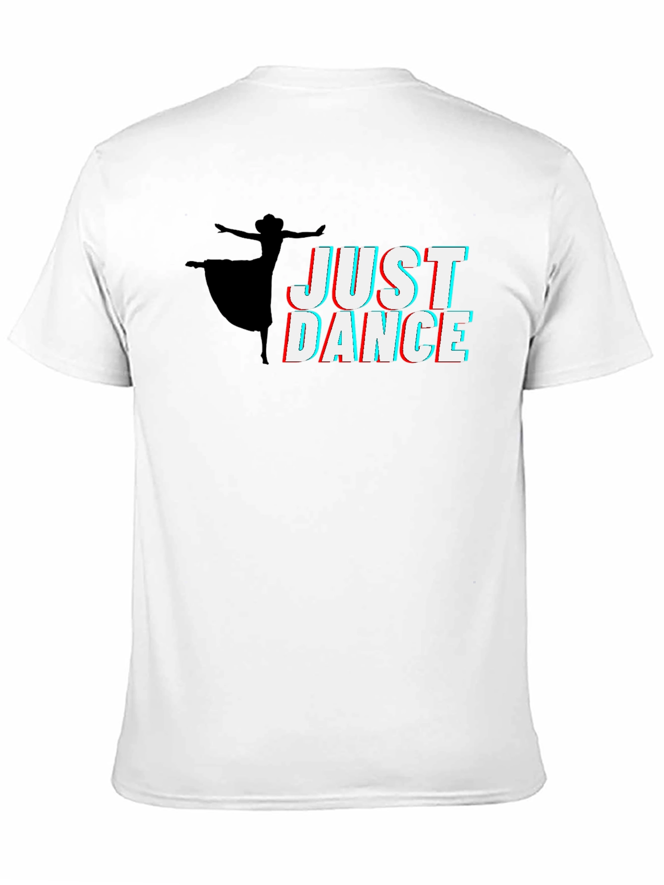 Just Dance Graphic Tee - Black Cotton Shirt