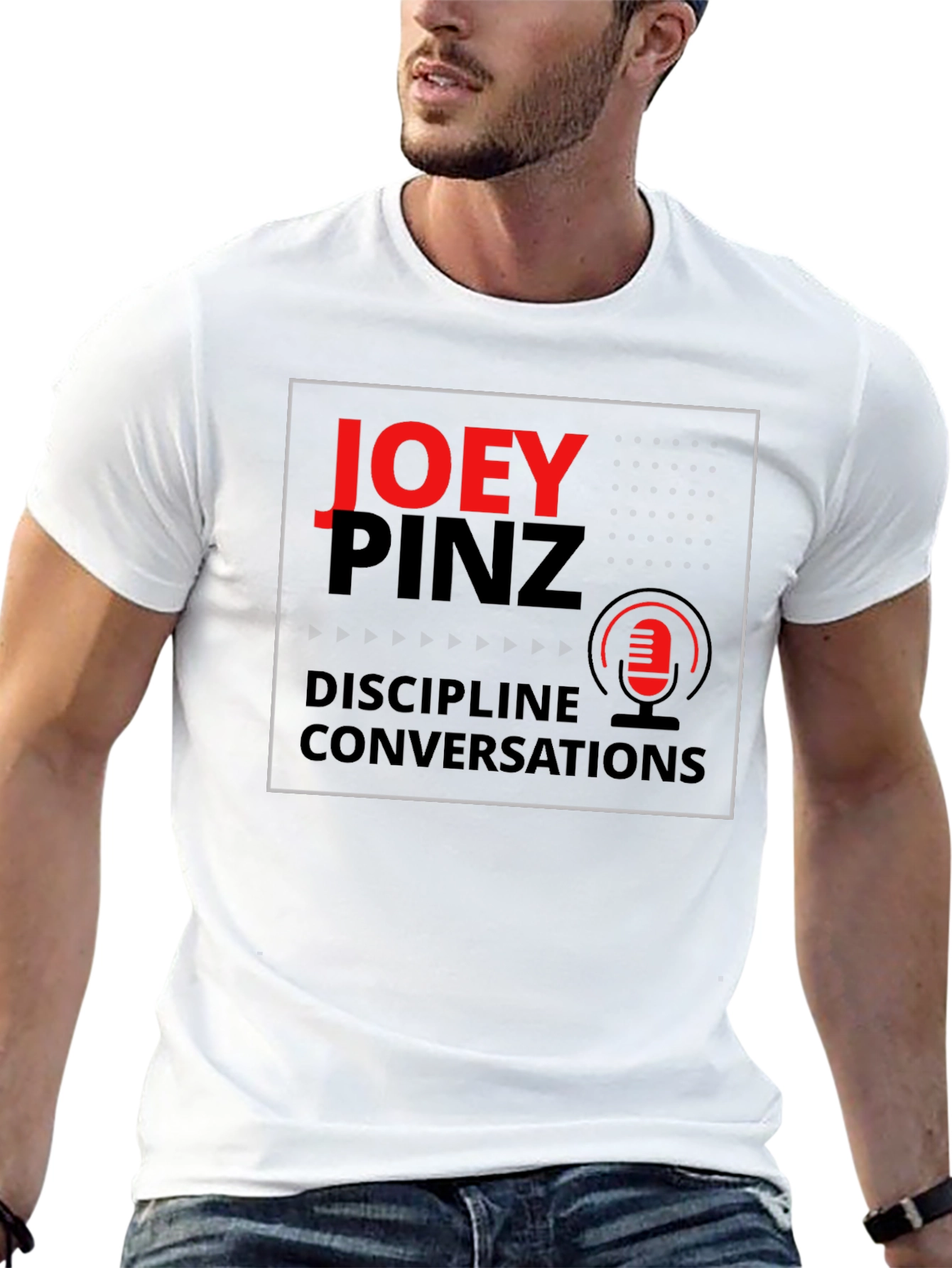 Joey Pinz Podcast Black T-Shirt