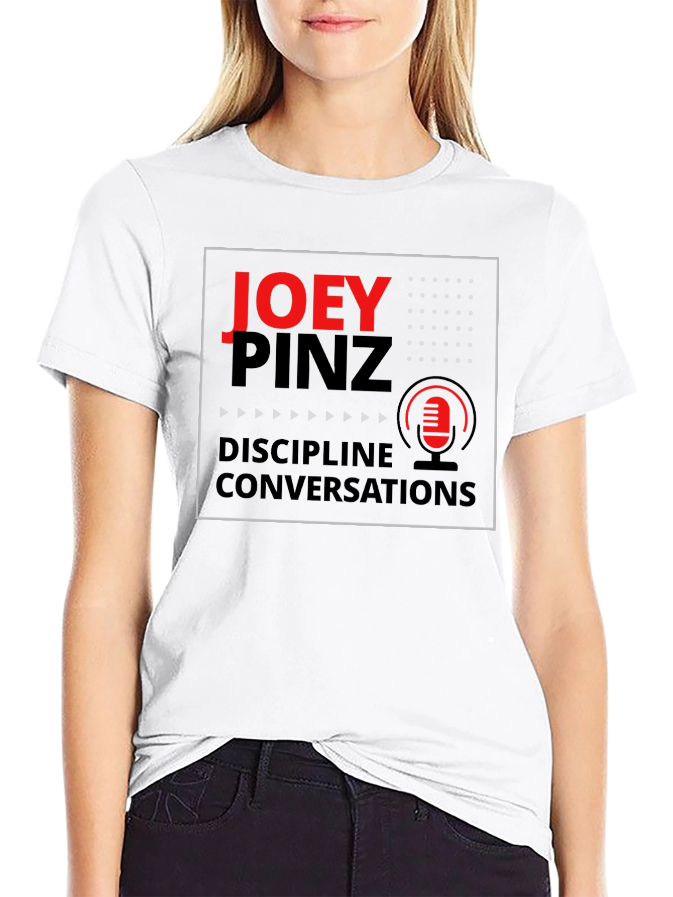 Joey Pinz Podcast Black T-Shirt