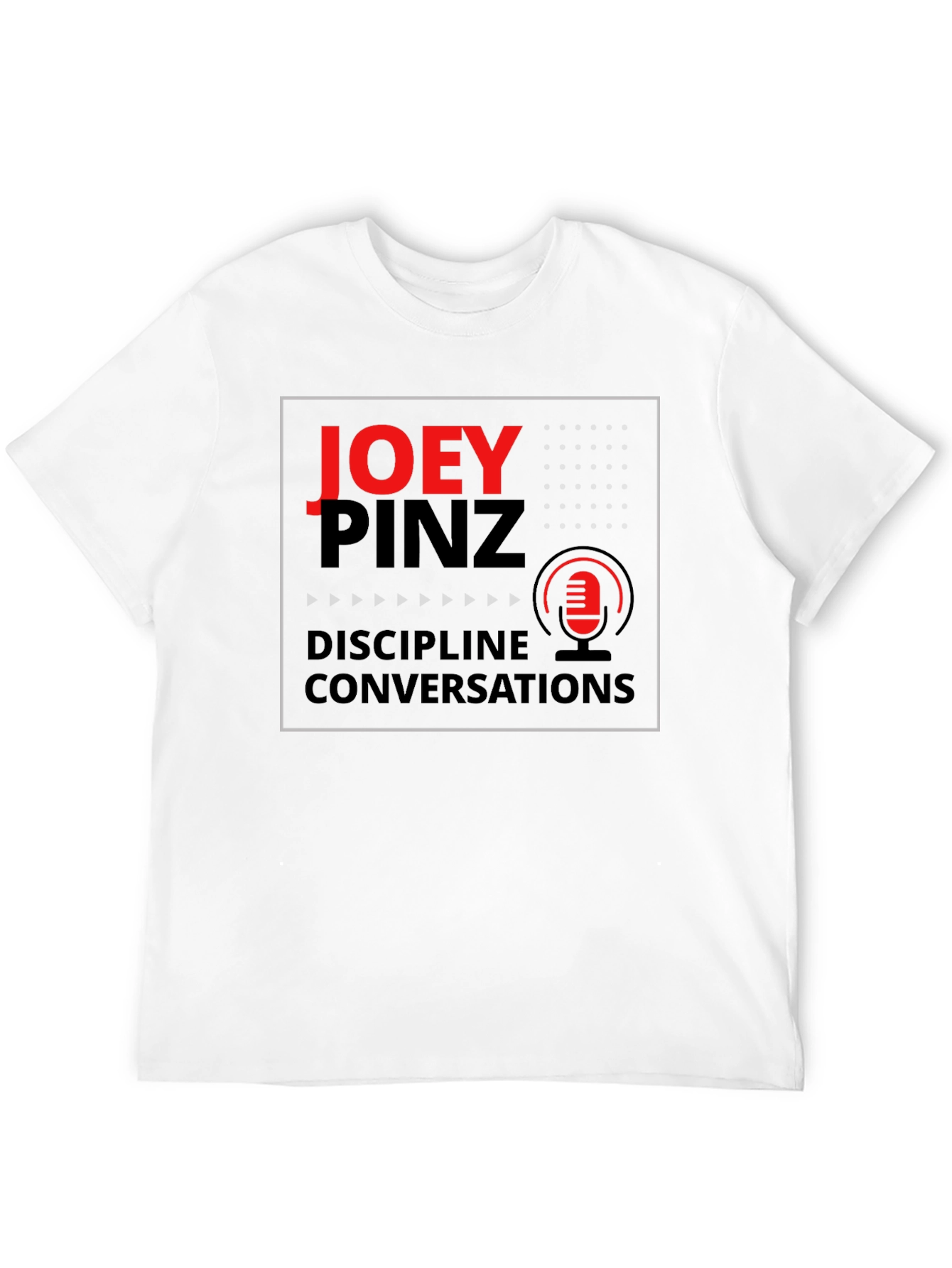 Joey Pinz Podcast Black T-Shirt