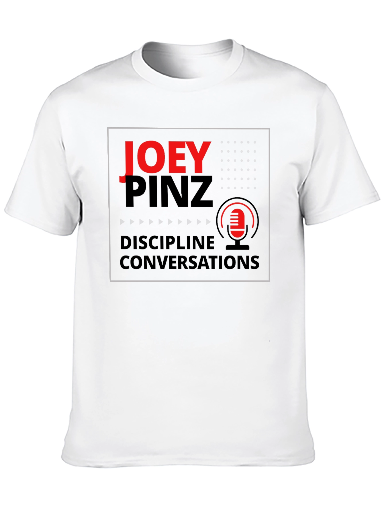 Joey Pinz Podcast Black T-Shirt