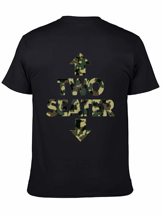 Two Seater Camo Print T-Shirt