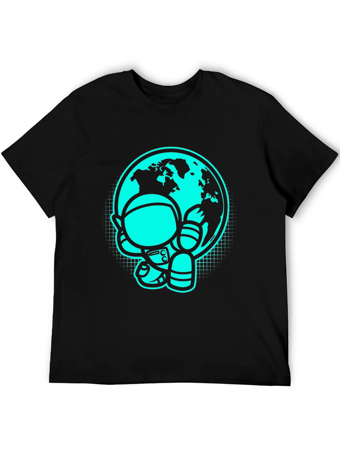 Astronaut Earth Graphic Print Tee