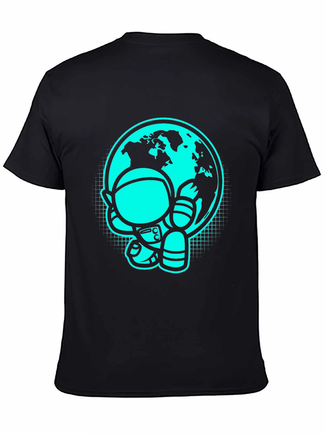 Astronaut Earth Graphic Print Tee