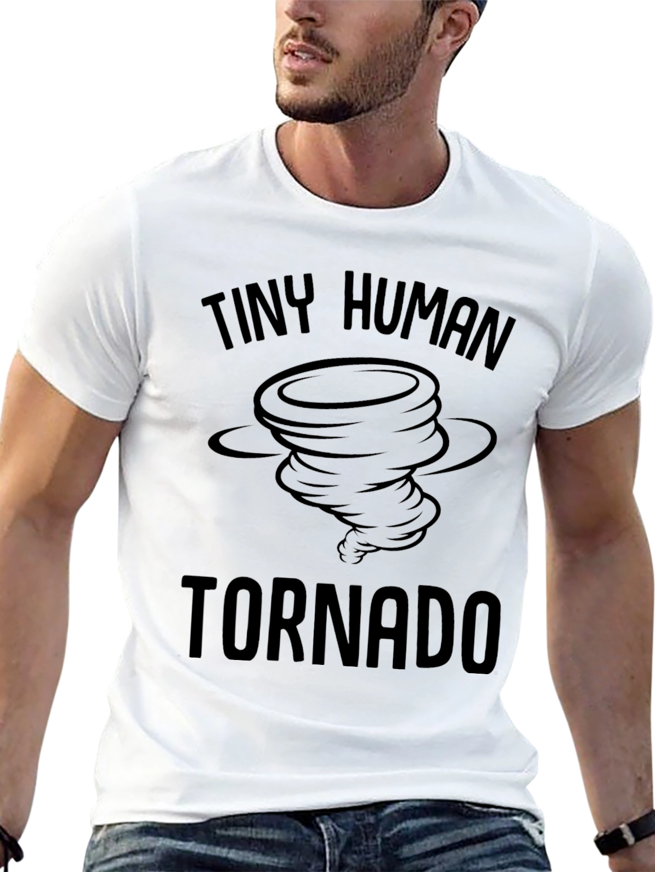 Tiny Human Tornado Graphic T-Shirt