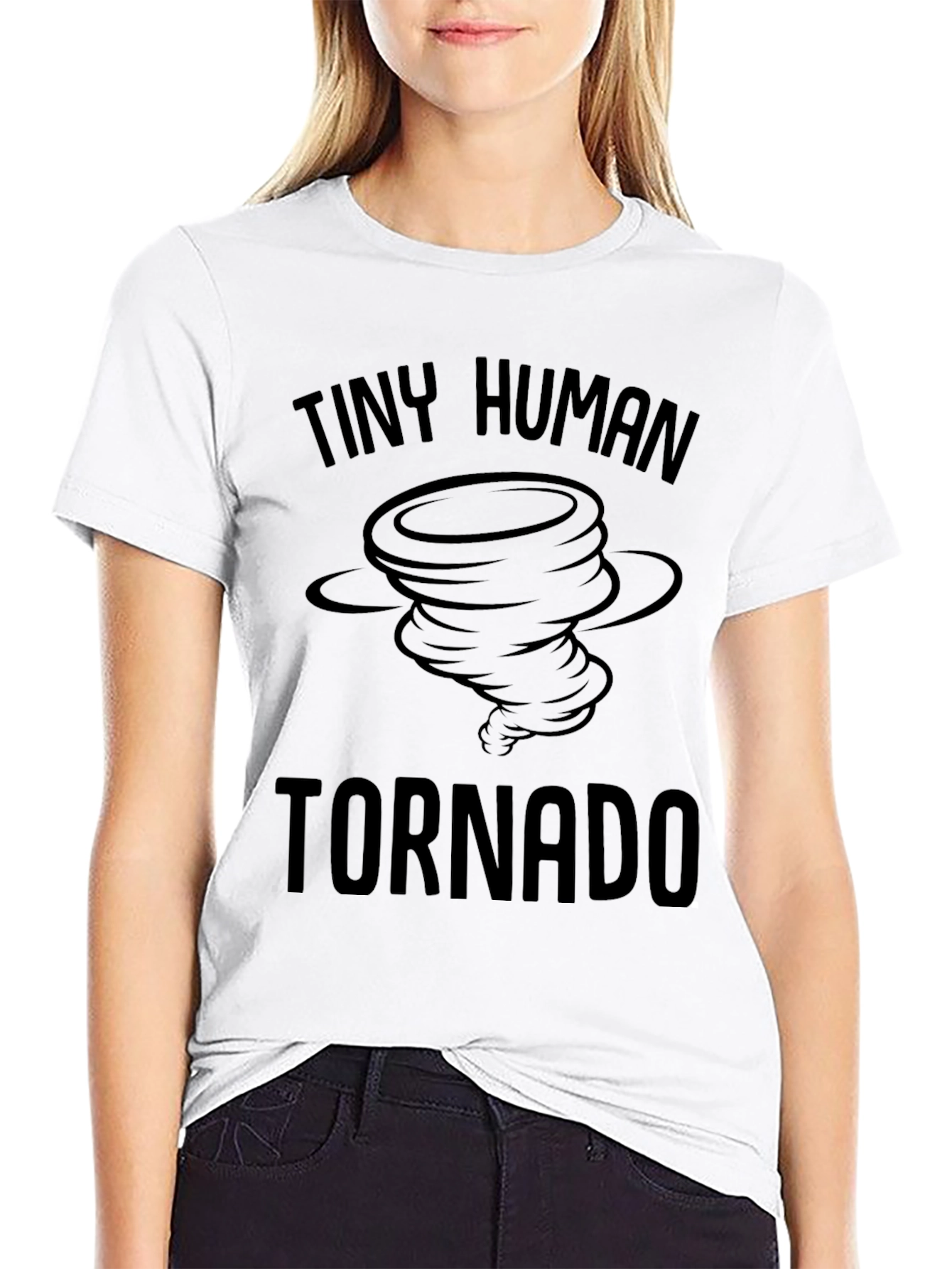 Tiny Human Tornado Graphic T-Shirt