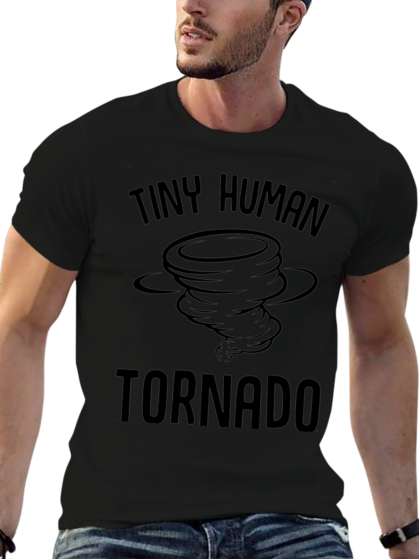 Tiny Human Tornado Graphic T-Shirt