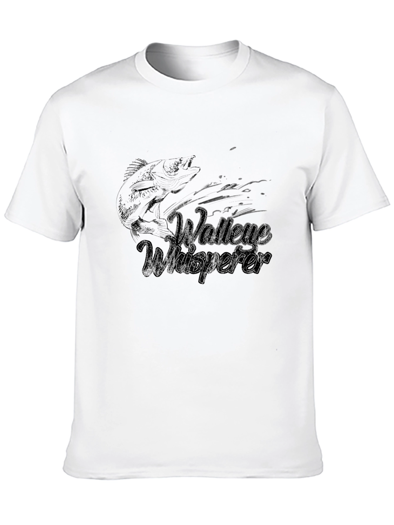 Walleye Whisperer Graphic Tee - Fishing Shirt