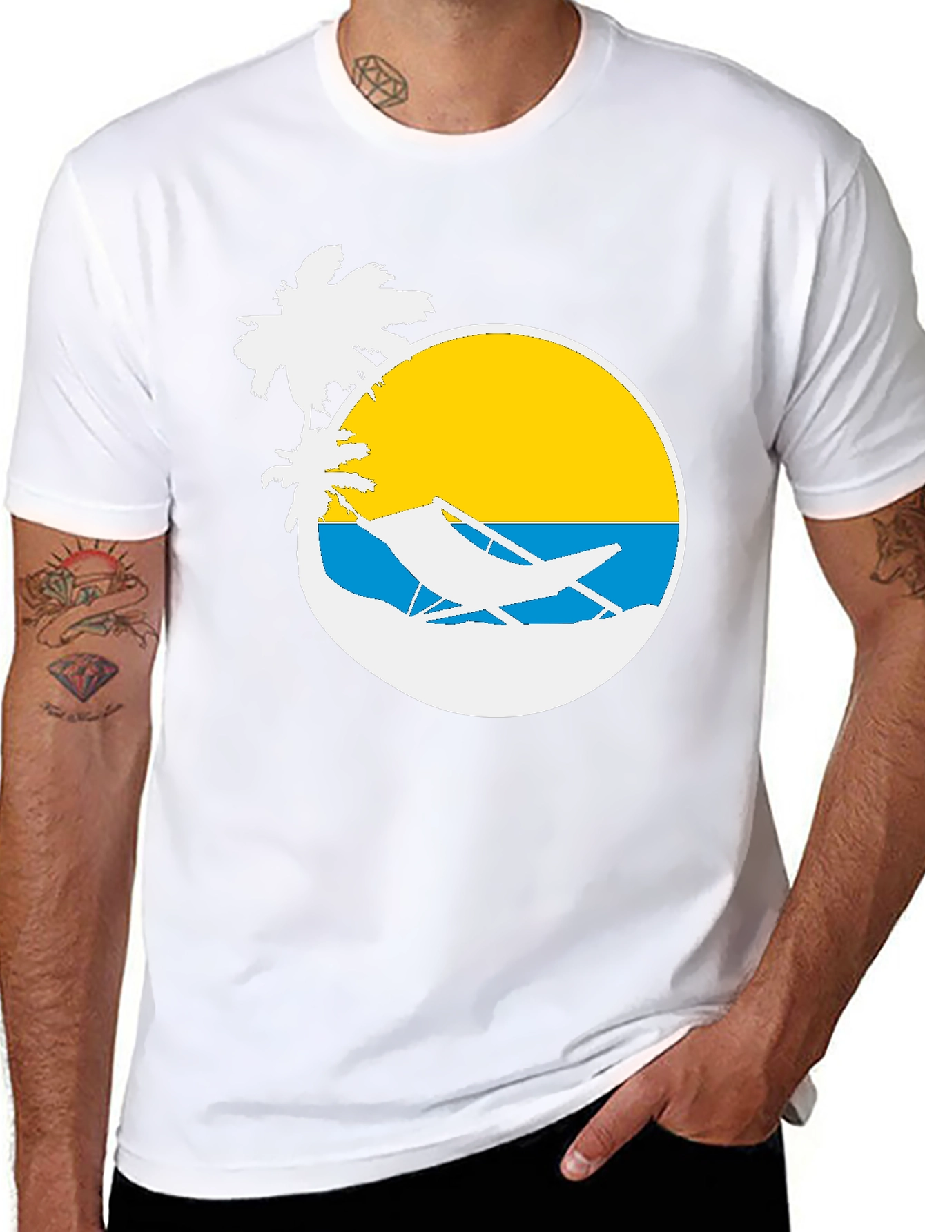 Tropical Getaway Graphic Tee