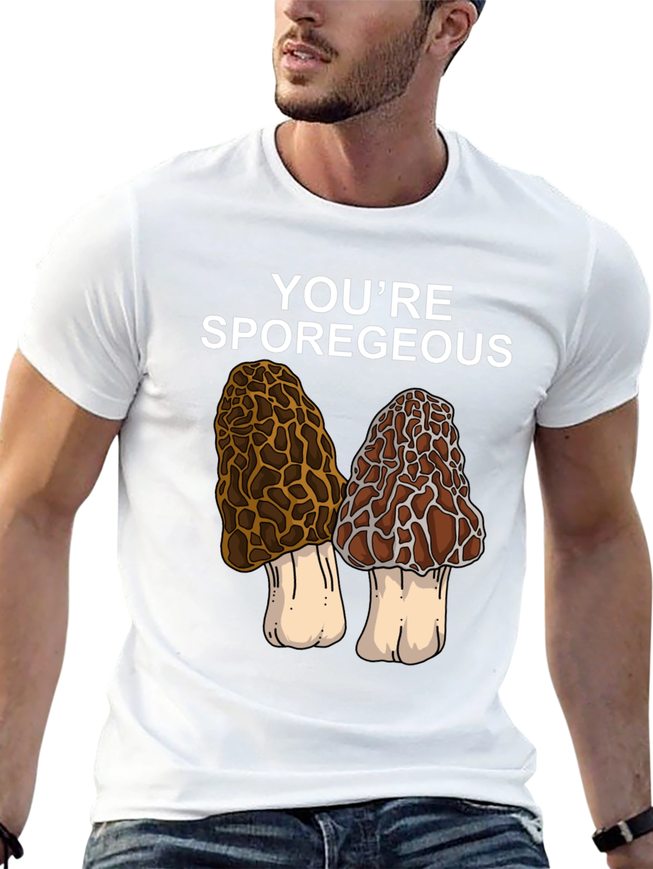 Youre Sporegeous Mushroom Graphic T-Shirt