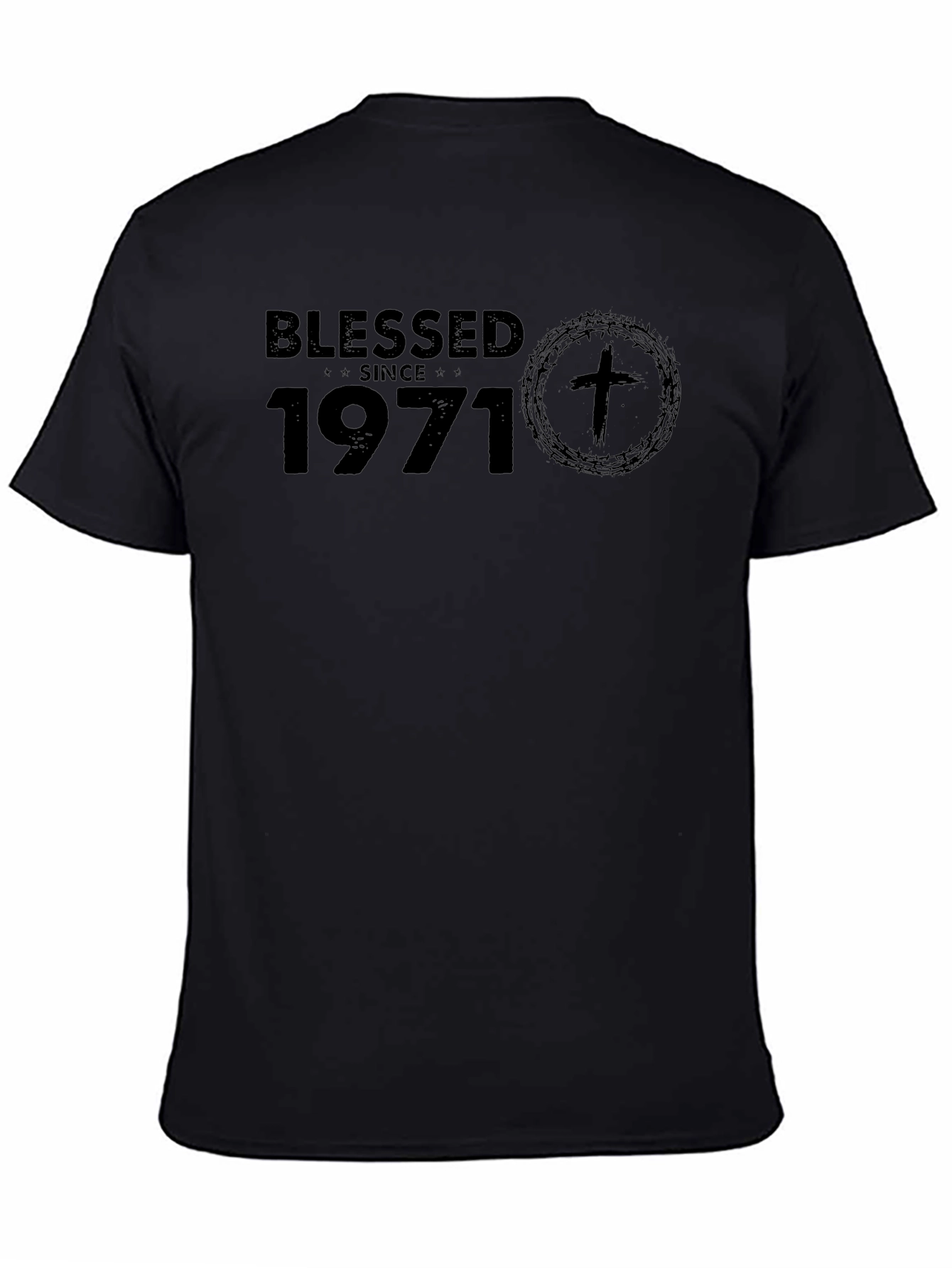 Blessed Since 1971 Graphic T-Shirt