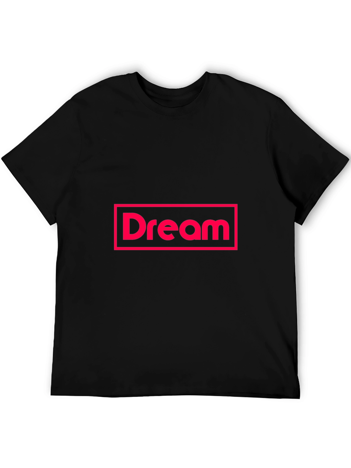 Dream Logo T-Shirt - Black Cotton Blend