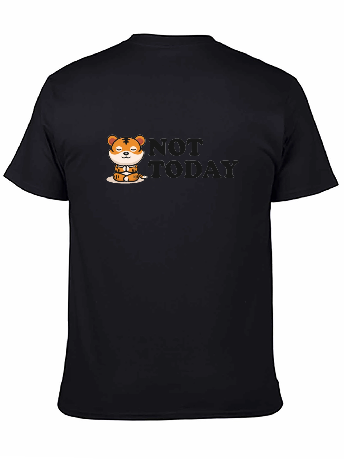 Zen Tiger Graphic Tee - Relaxed Vibe