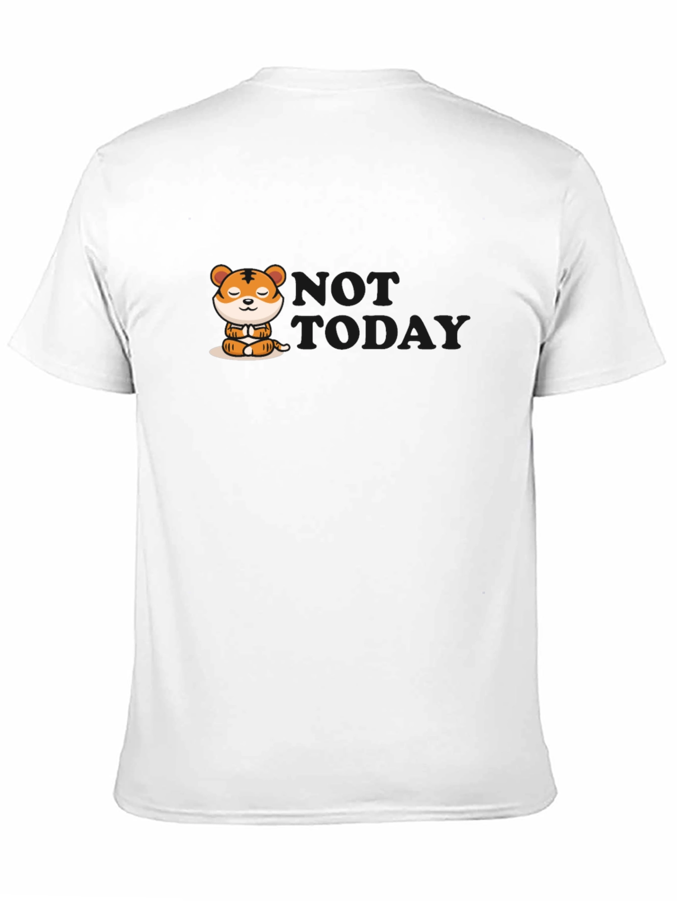 Zen Tiger Graphic Tee - Relaxed Vibe