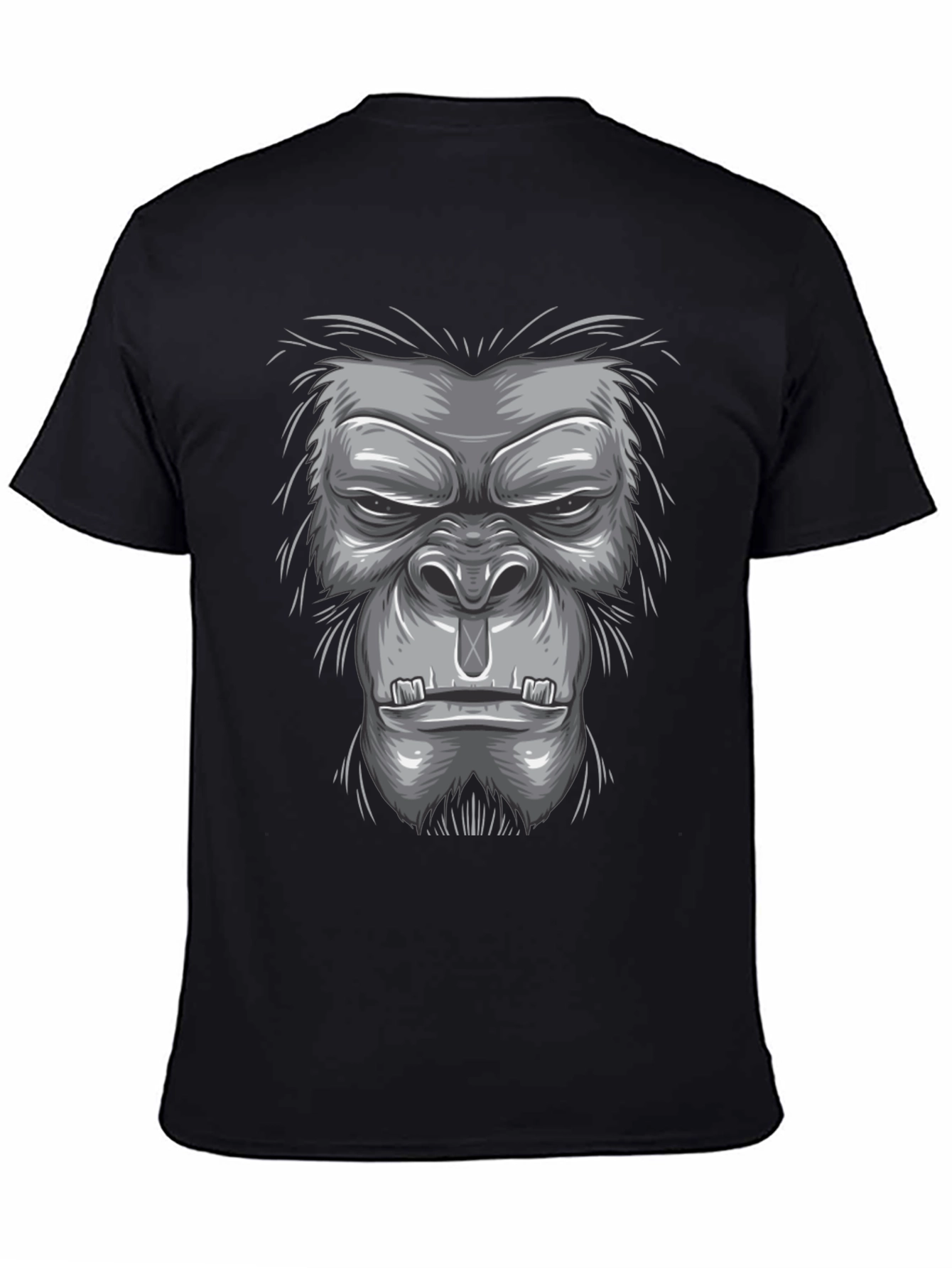 Gorilla Graphic Tee - Bold Animal Design