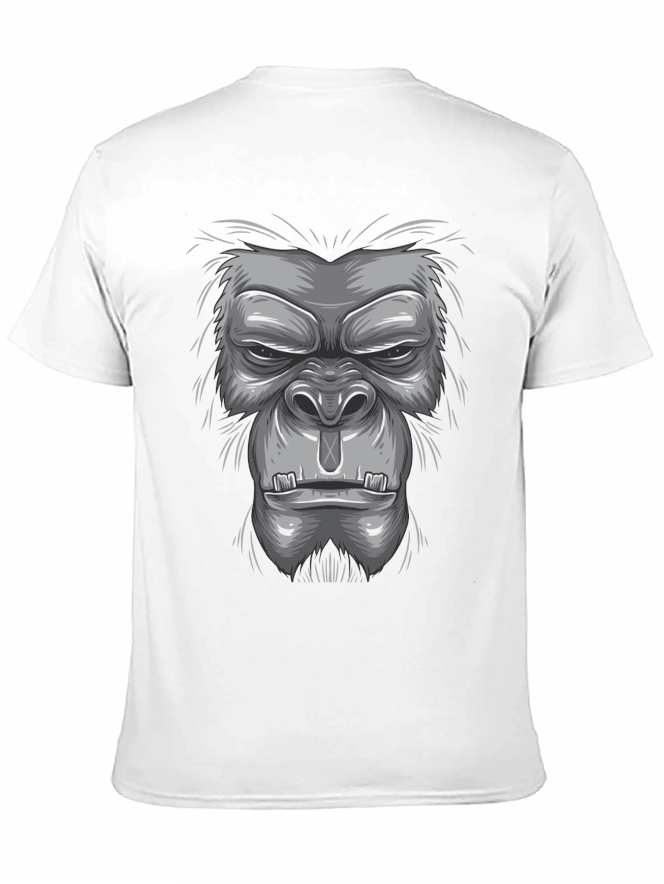 Gorilla Graphic Tee - Bold Animal Design