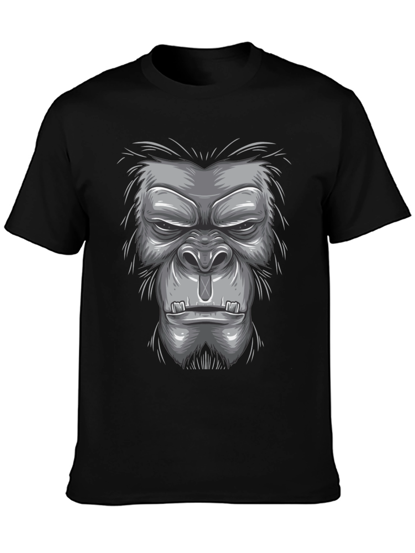 Gorilla Graphic Tee - Bold Animal Design