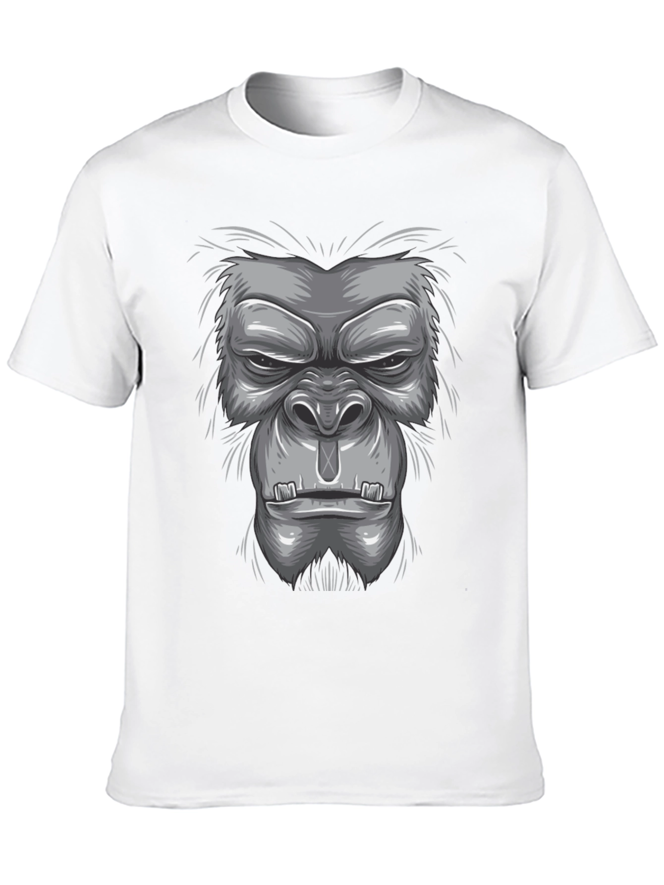 Gorilla Graphic Tee - Bold Animal Design