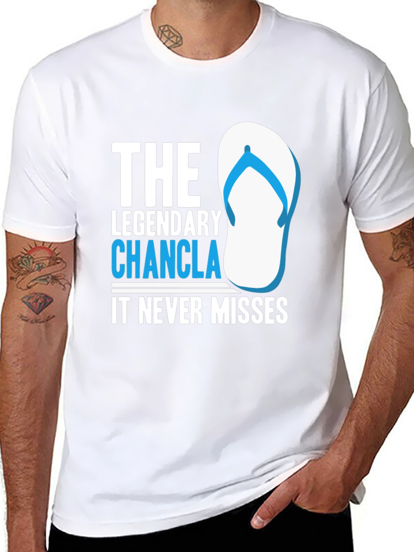 Legendary Chancla T-Shirt - It Never Misses