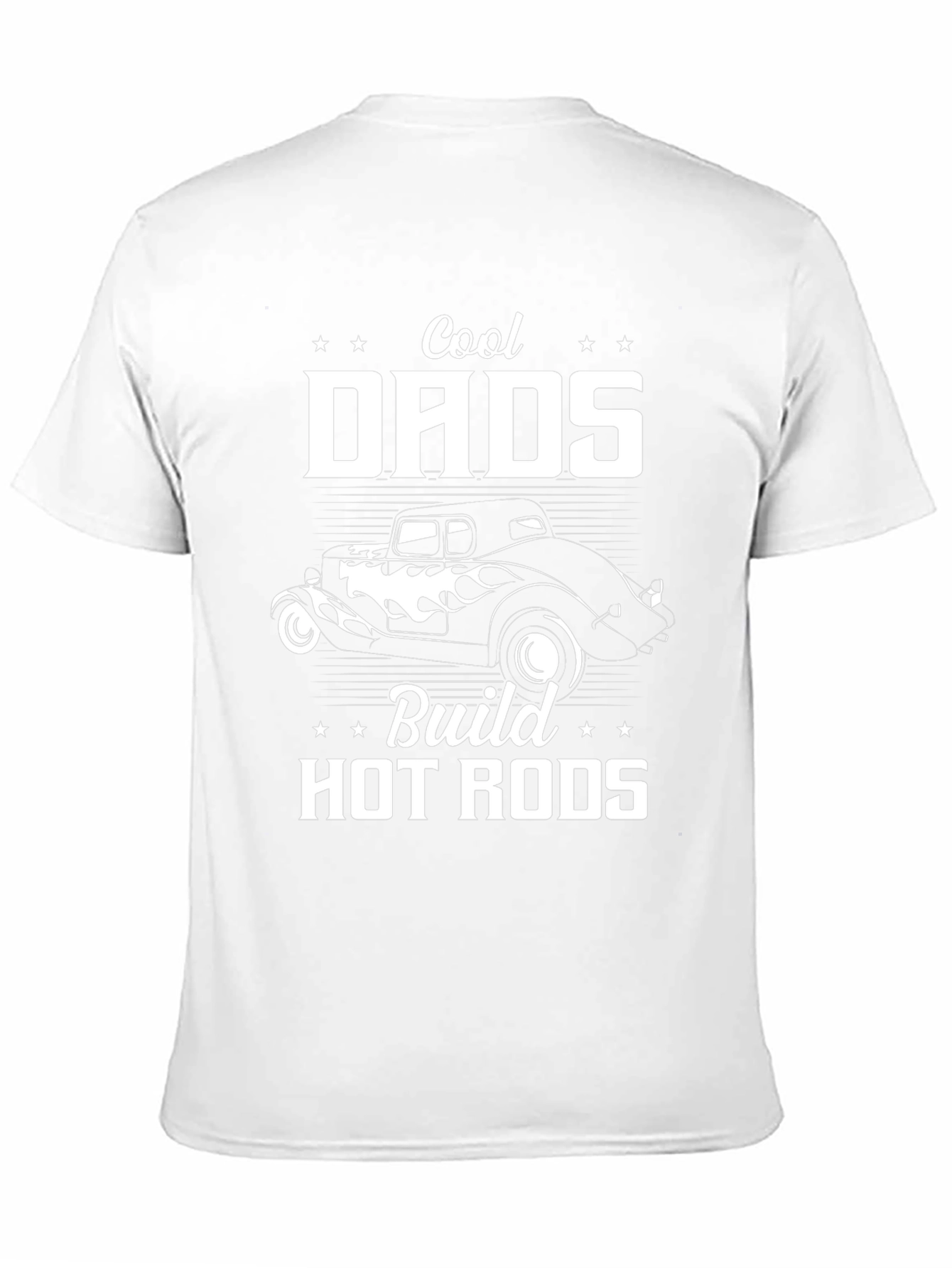 Cool Dads Build Hot Rods Graphic T-Shirt