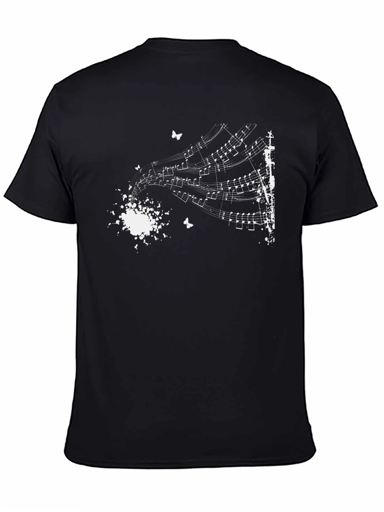 Musical Notes Graphic T-Shirt