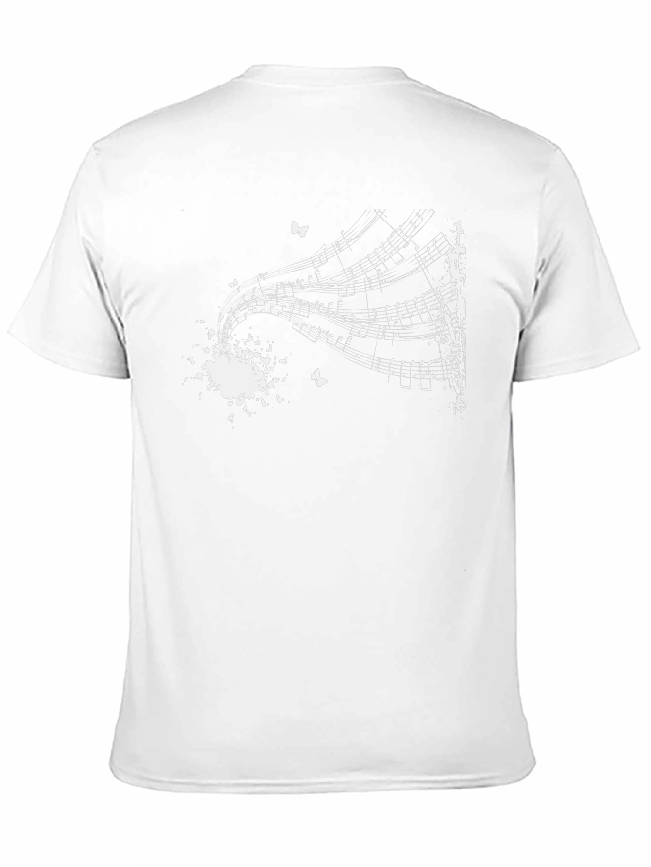 Musical Notes Graphic T-Shirt