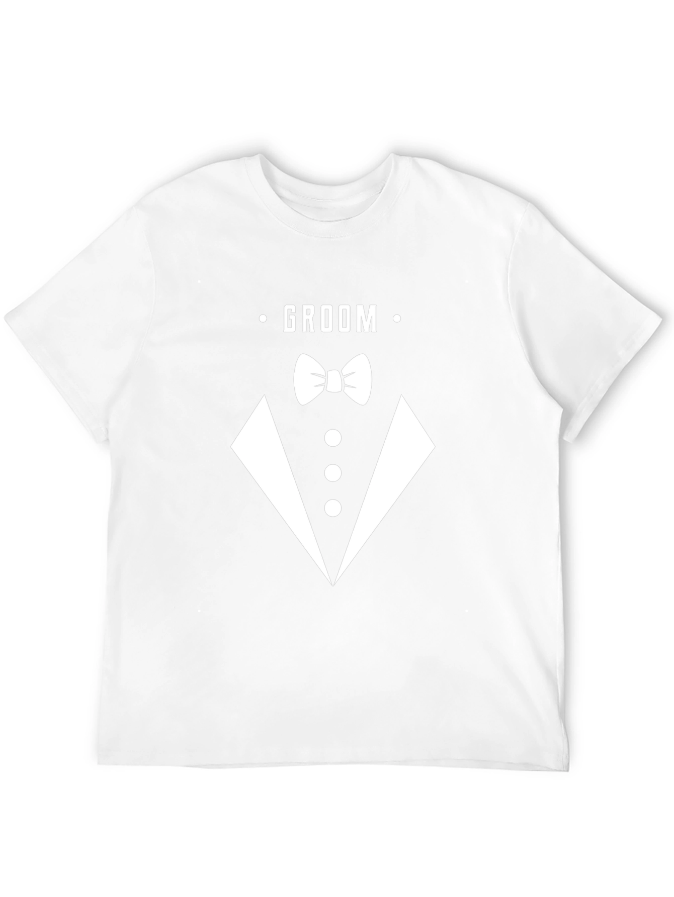 Groom Tuxedo T-Shirt - Wedding Party Apparel
