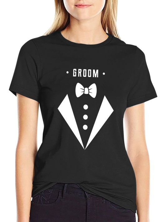 Groom Tuxedo T-Shirt - Wedding Party Apparel