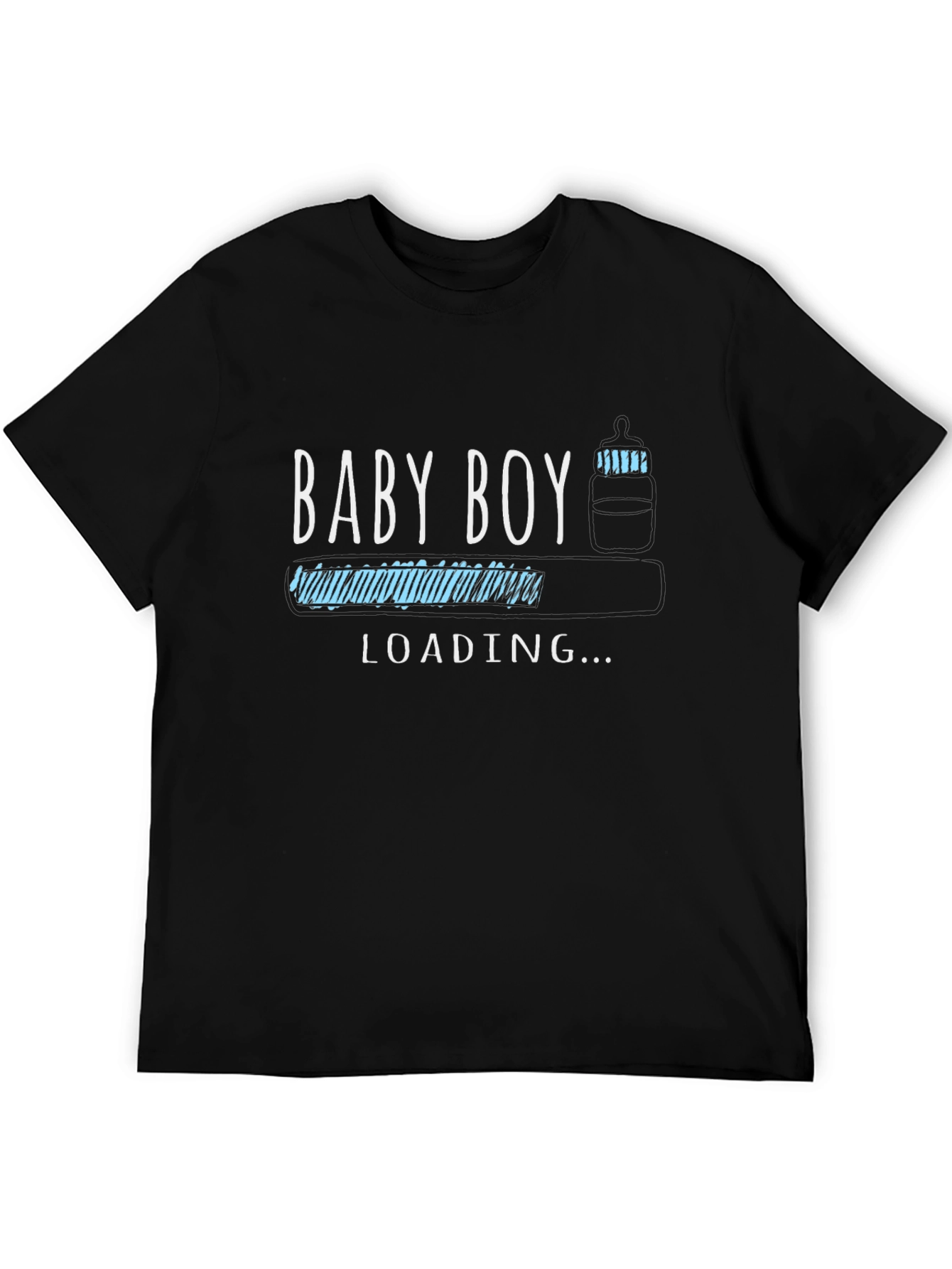 Baby Boy Loading T-Shirt - Expecting Dad Tee