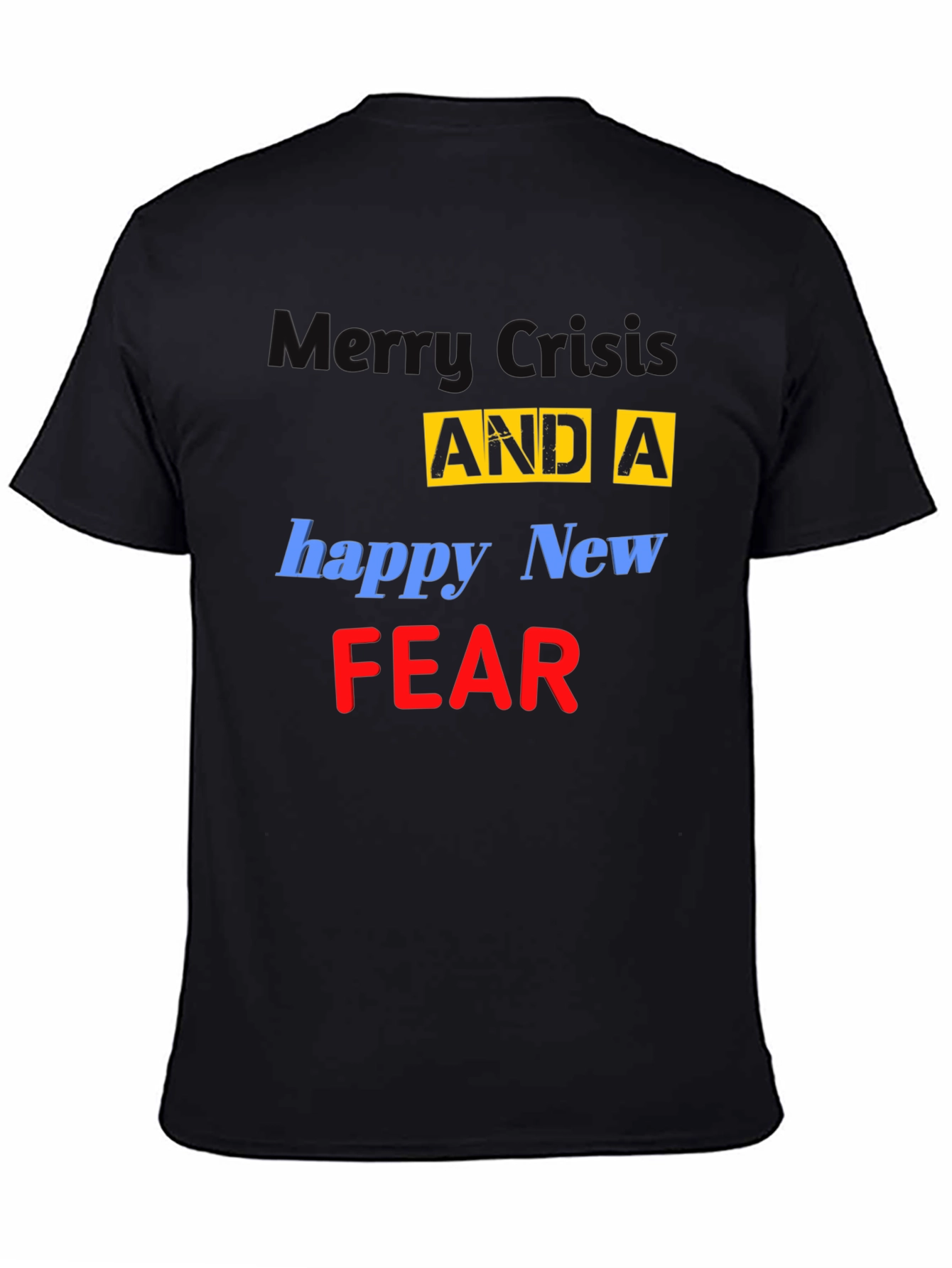 Merry Crisis T-Shirt - Funny Graphic Tee