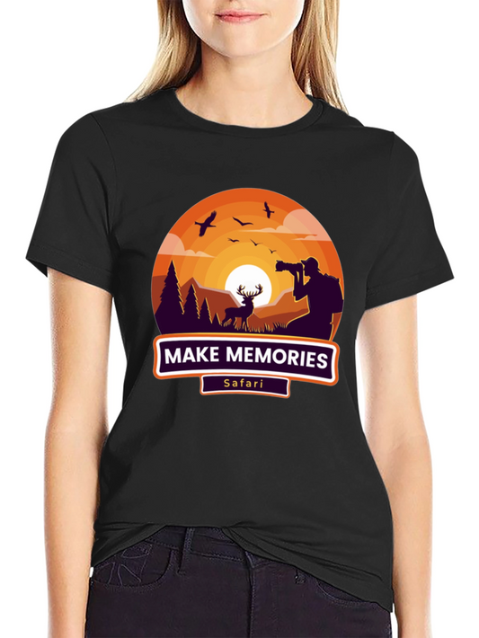 Make Memories Safari Graphic T-Shirt