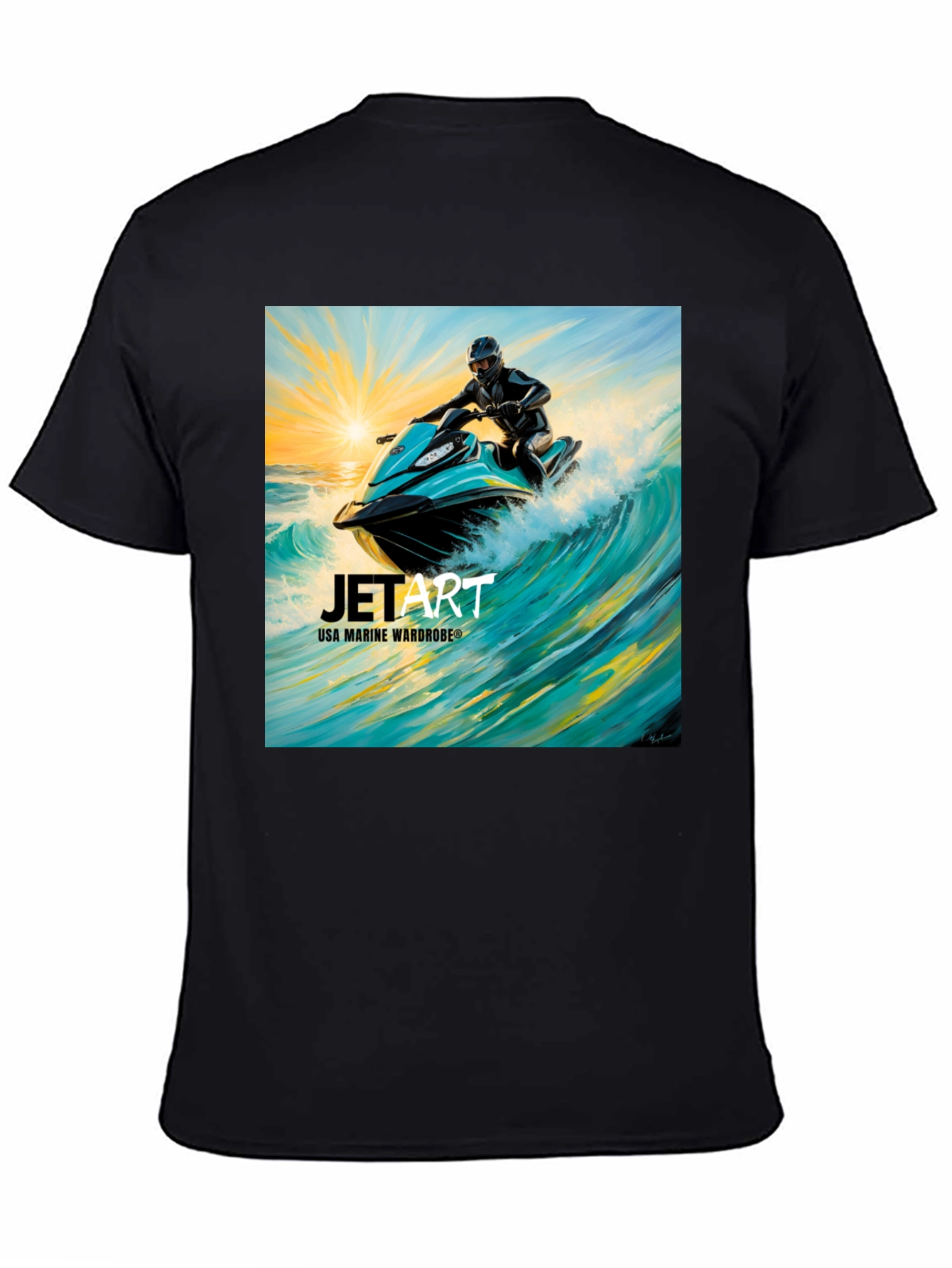 Jet Art T-Shirt - USA Marine Wardrobe