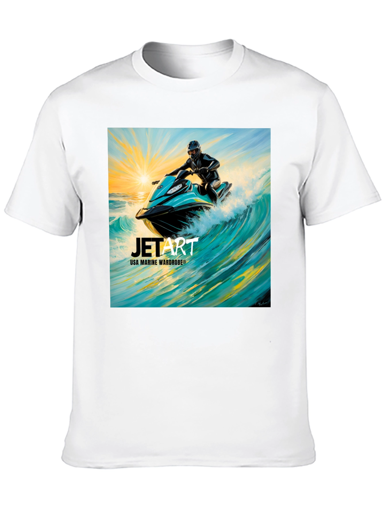 Jet Art T-Shirt - USA Marine Wardrobe