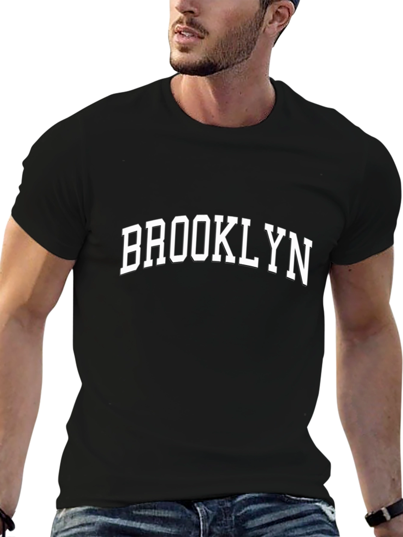 Brooklyn Graphic Tee - Classic Black T-Shirt