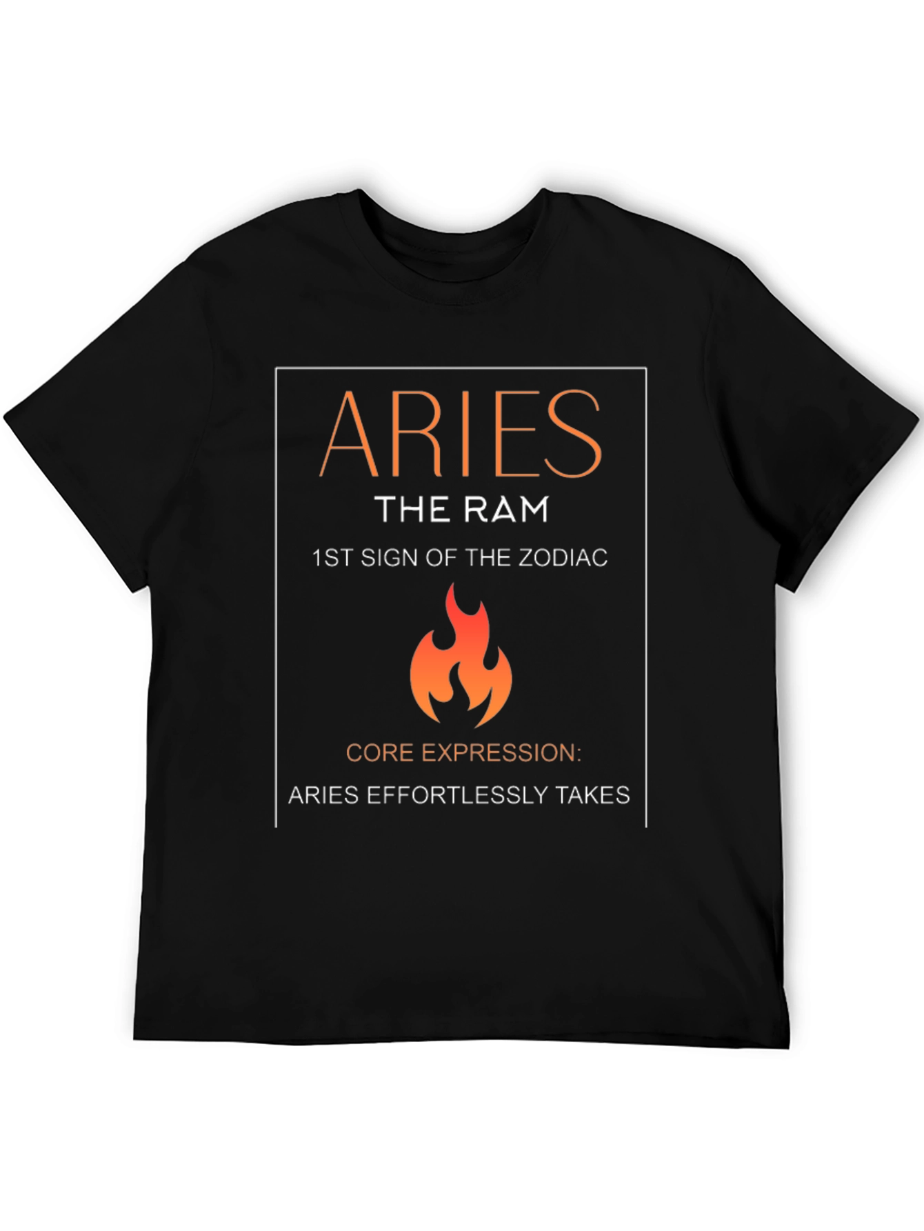 Aries Zodiac Sign Graphic T-Shirt - The Ram