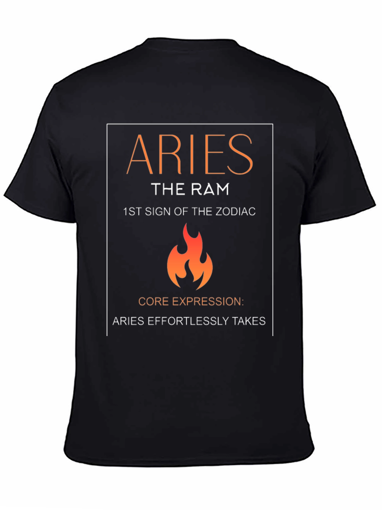 Aries Zodiac Sign Graphic T-Shirt - The Ram