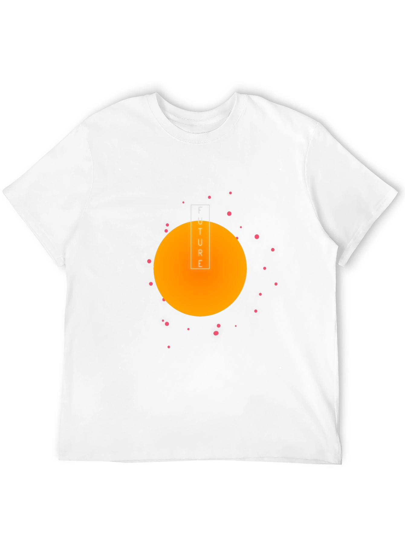 Future Graphic Print Black T-Shirt