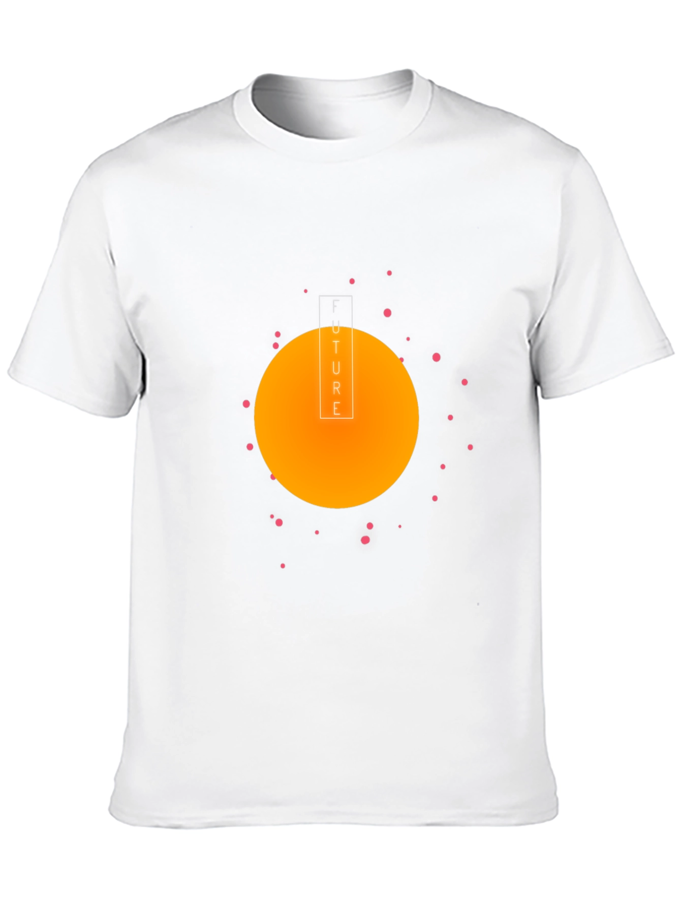 Future Graphic Print Black T-Shirt