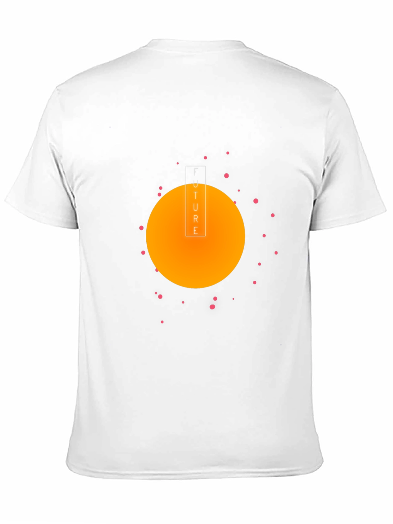 Future Graphic Print Black T-Shirt