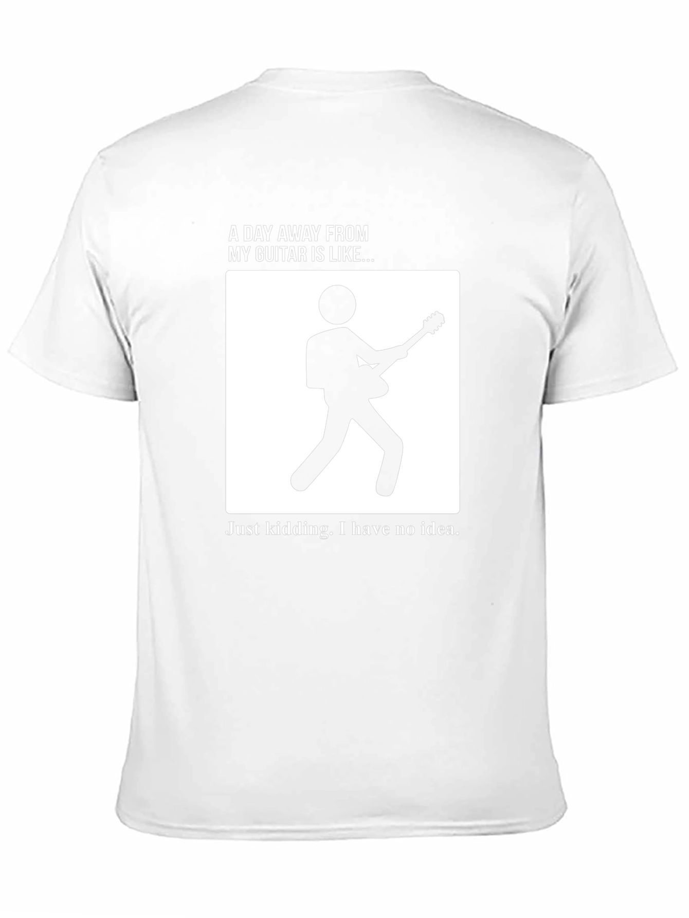 Guitar Lovers Tee - Funny Graphic T-Shirt