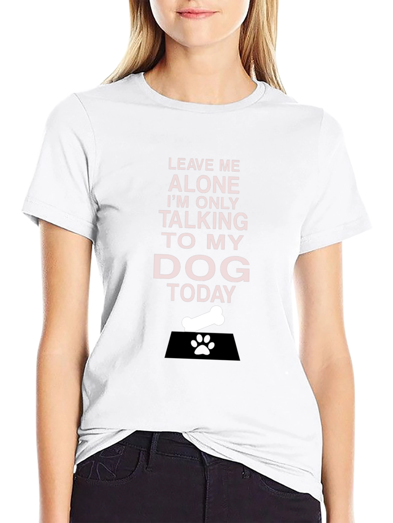Leave Me Alone Dog Lover T-Shirt