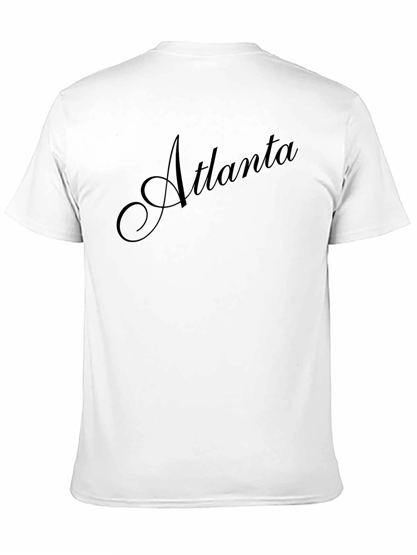 Atlanta Black Graphic Tee - Stylish and Comfortable