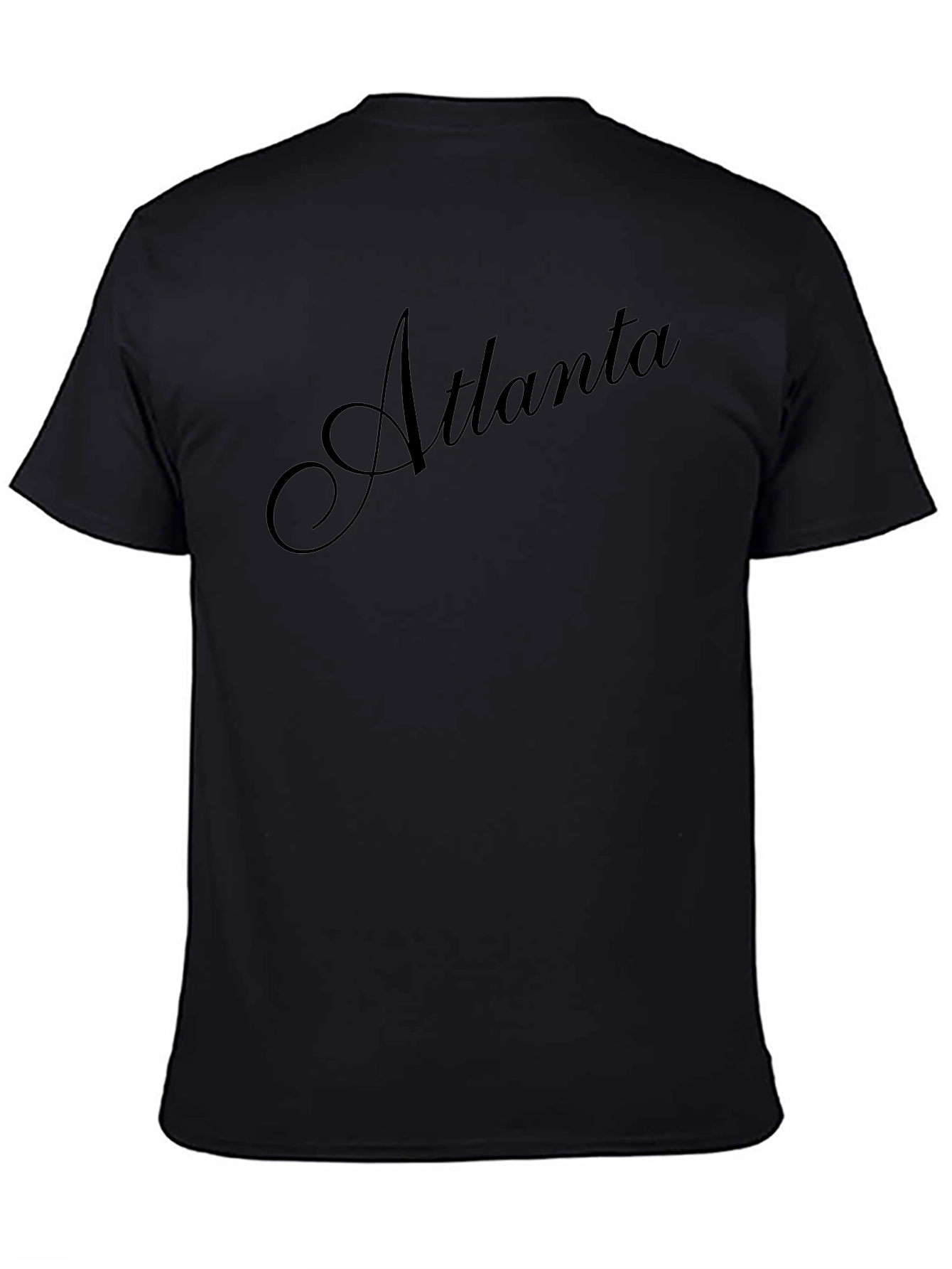 Atlanta Black Graphic Tee - Stylish and Comfortable