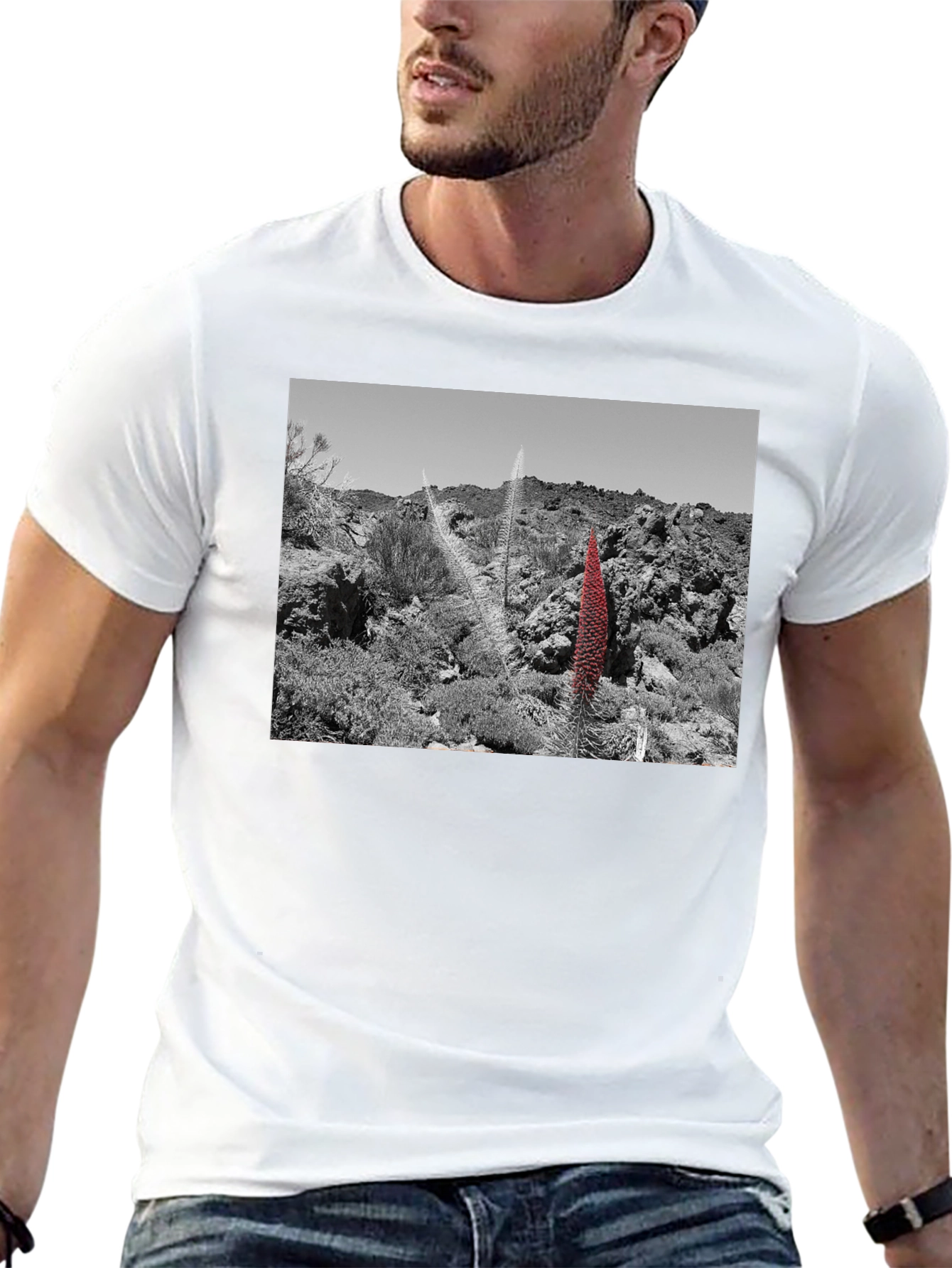 Unique Landscape Graphic Tee