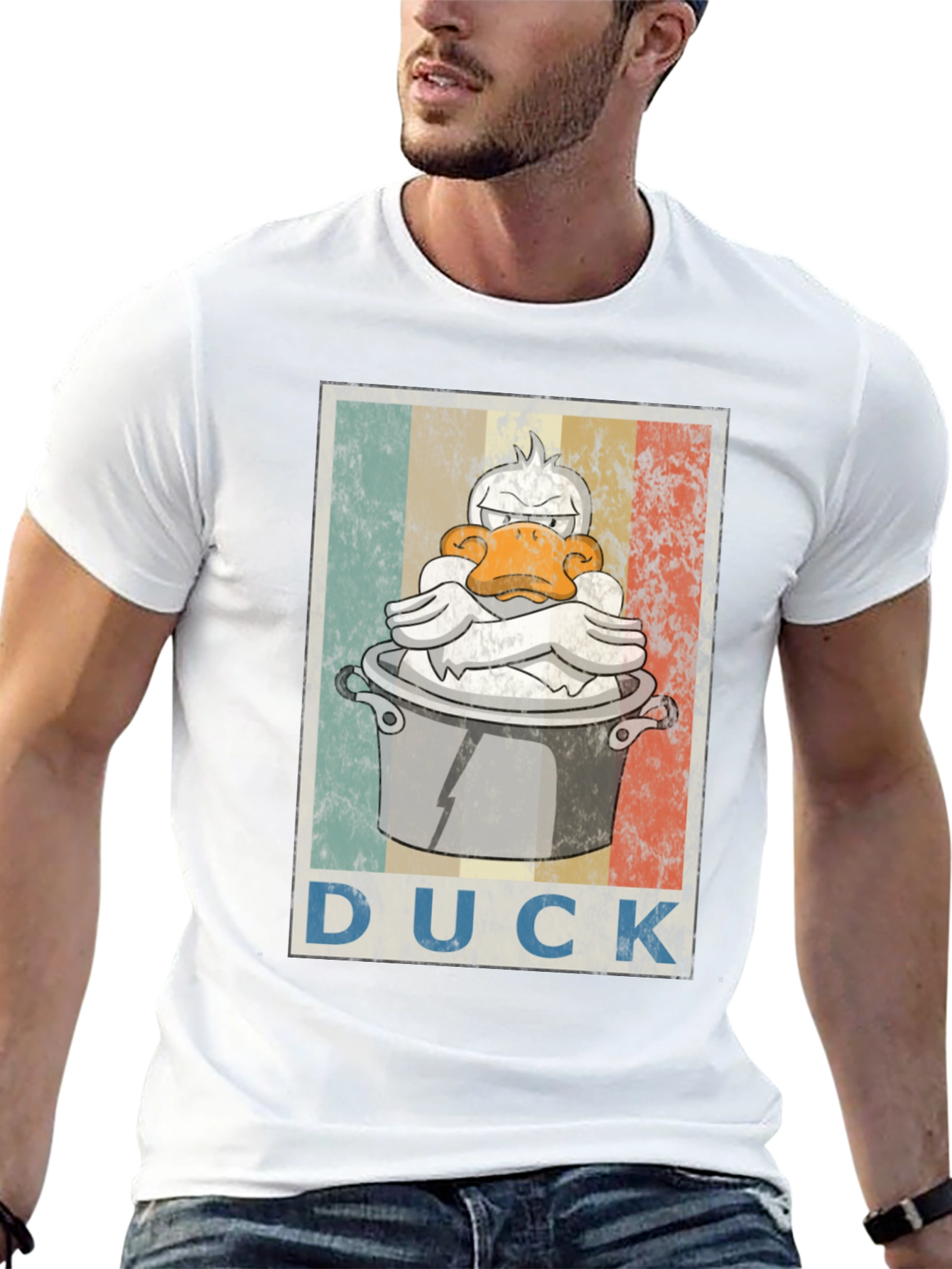 Duck in Bucket Graphic Tee