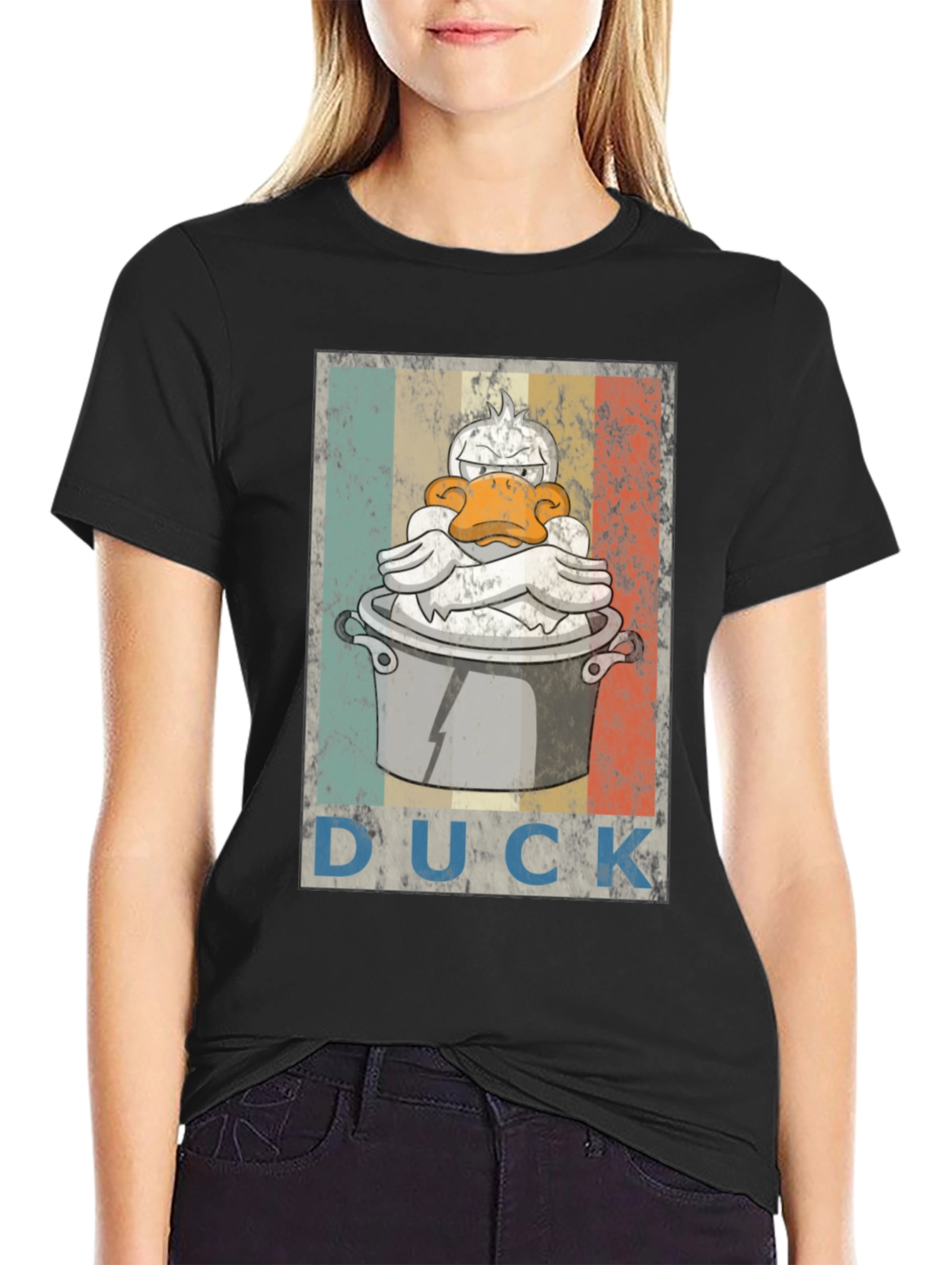 Duck in Bucket Graphic Tee