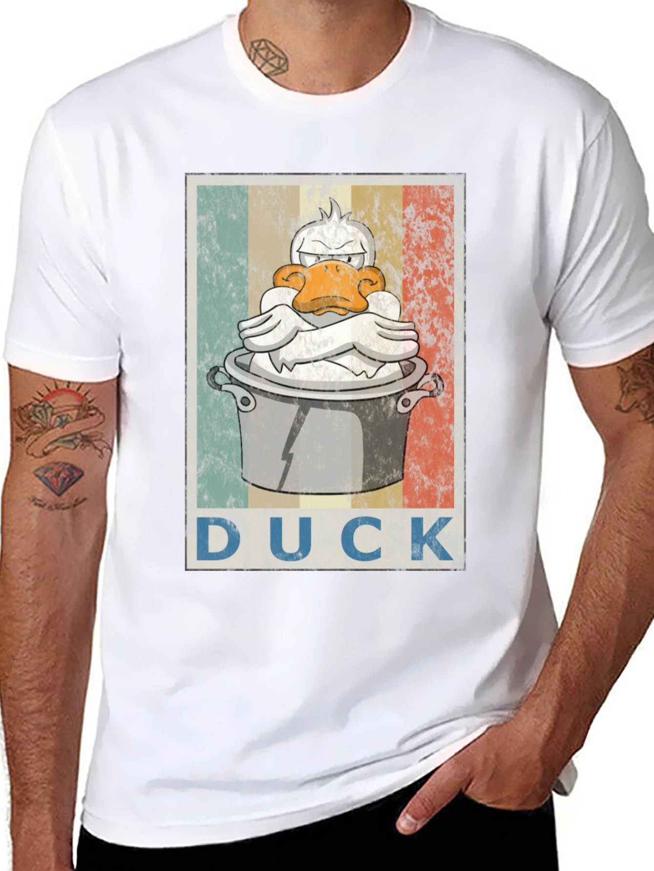 Duck in Bucket Graphic Tee
