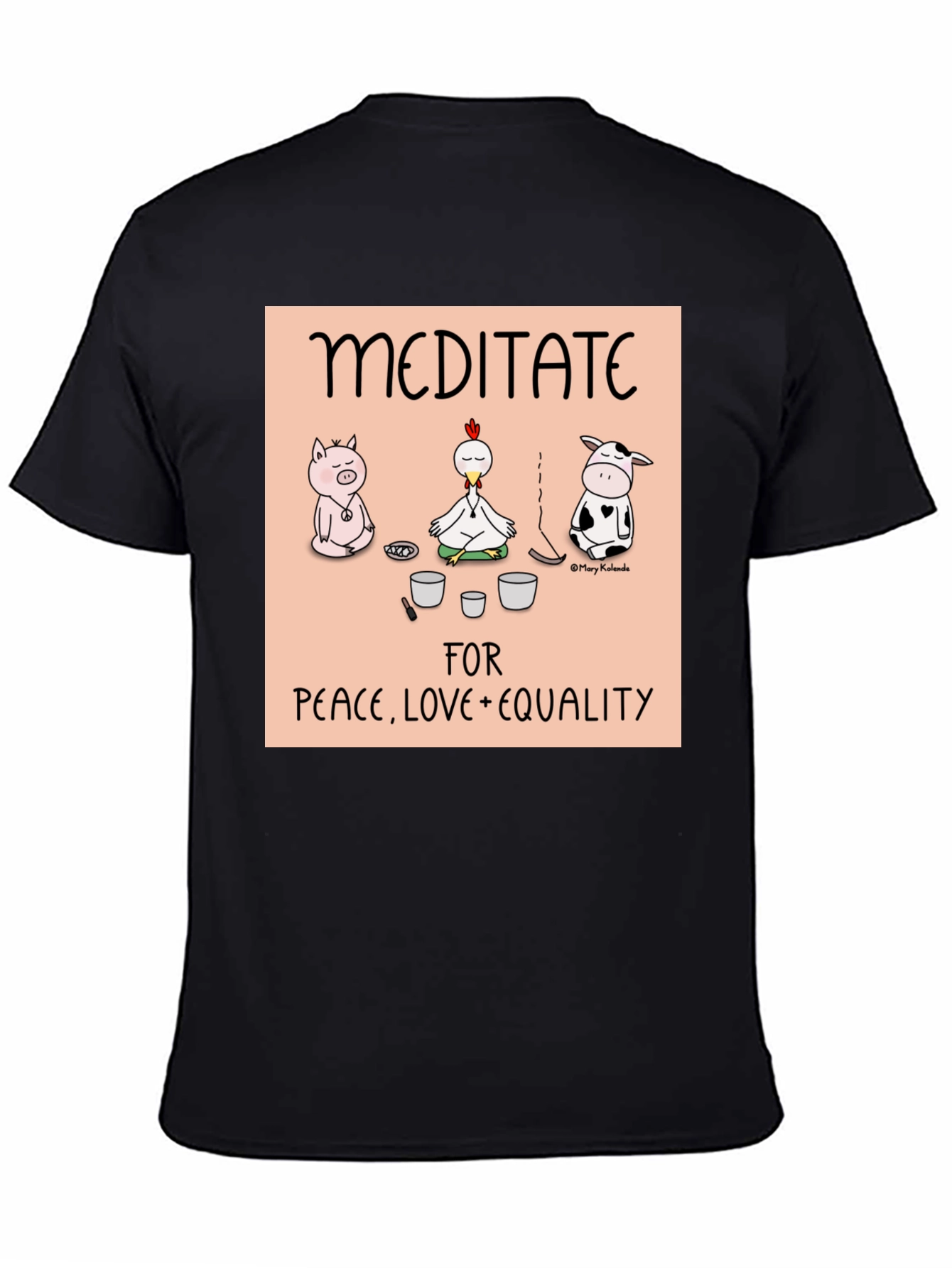 Meditate Peace Love Equality T-Shirt