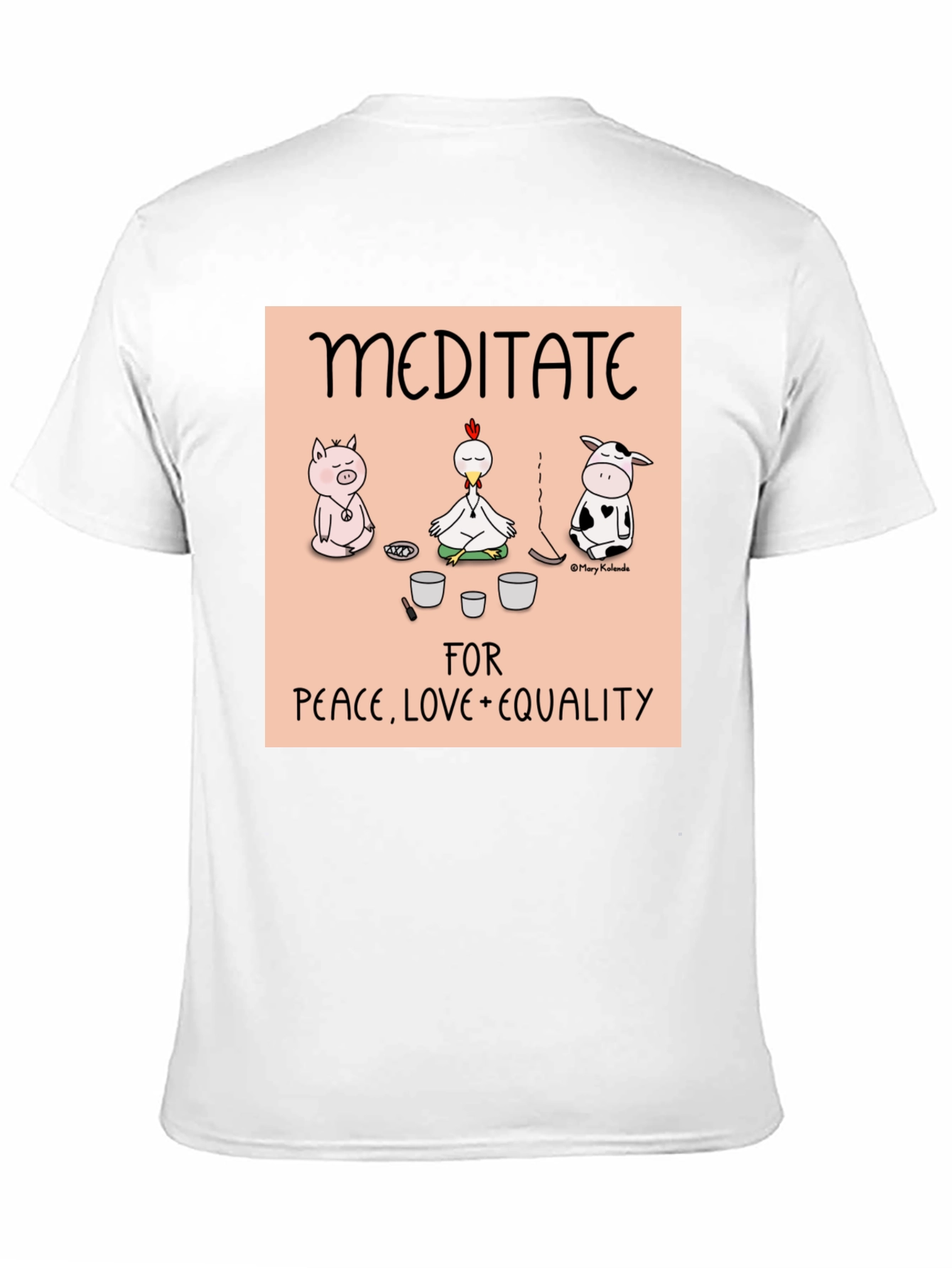 Meditate Peace Love Equality T-Shirt