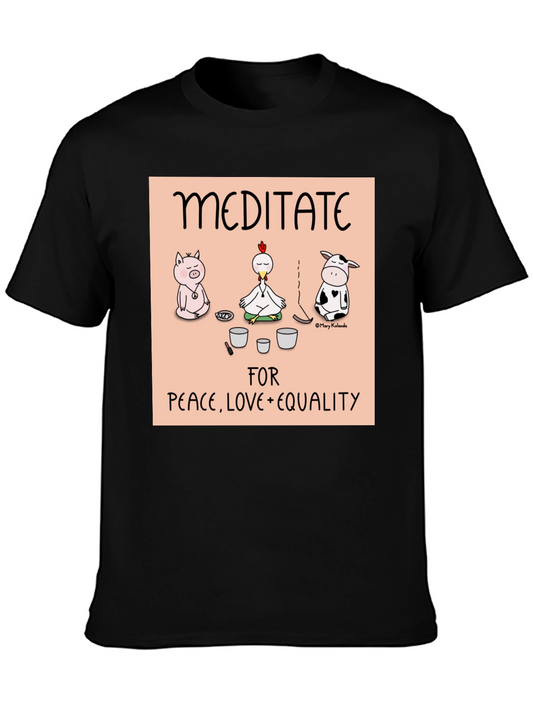 Meditate Peace Love Equality T-Shirt